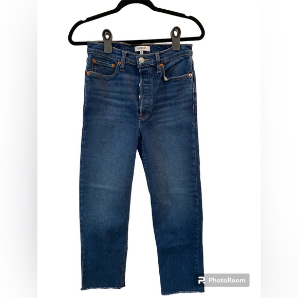 RE/DONE straight leg jeans - like new! - Sz 28 - Picture 1 of 9